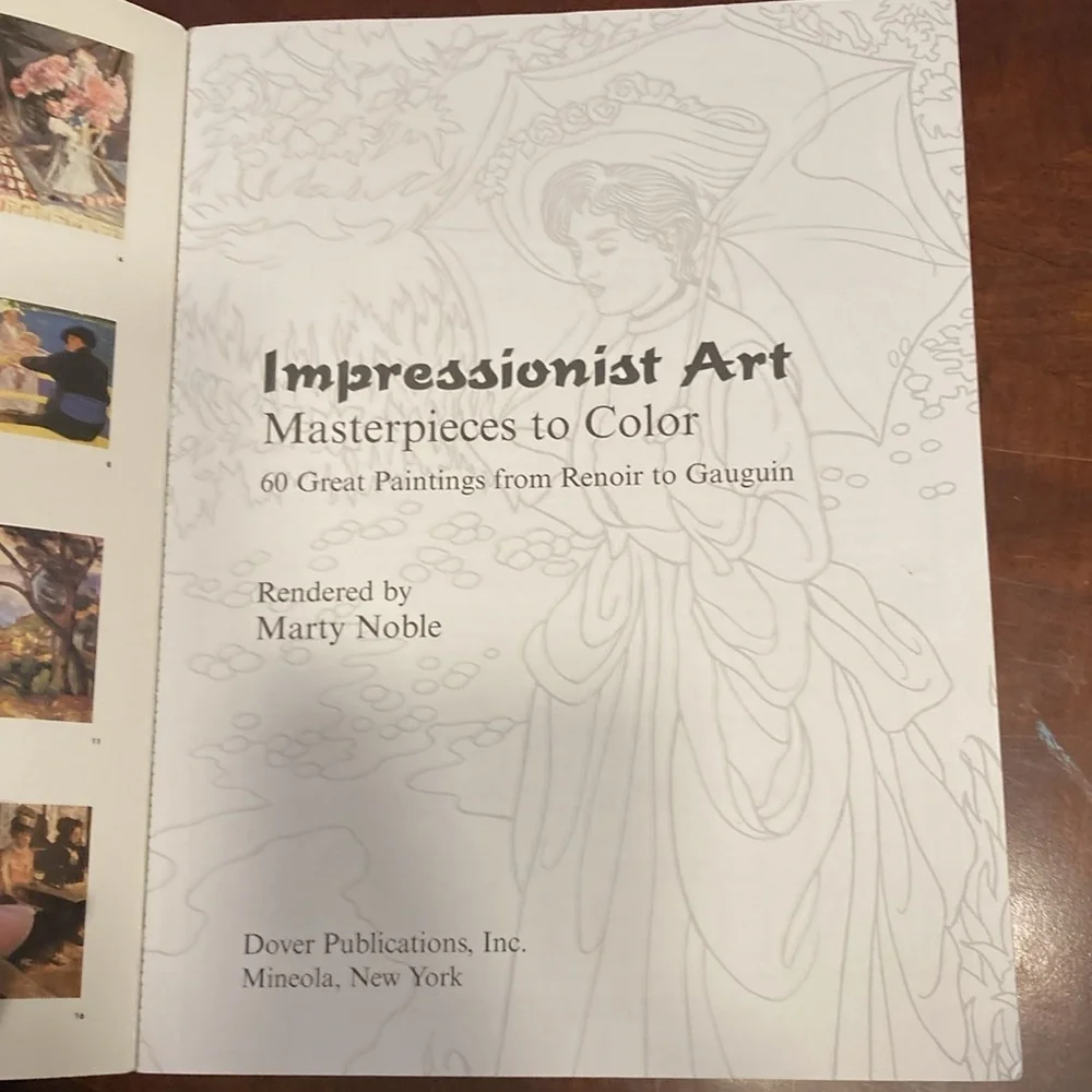 Impressionist art masterpieces to color 60 great painting from Renoir to Gauguin